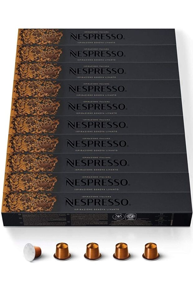 Ispirazione Genova Livanto 10 Boxes (100 Capsules)