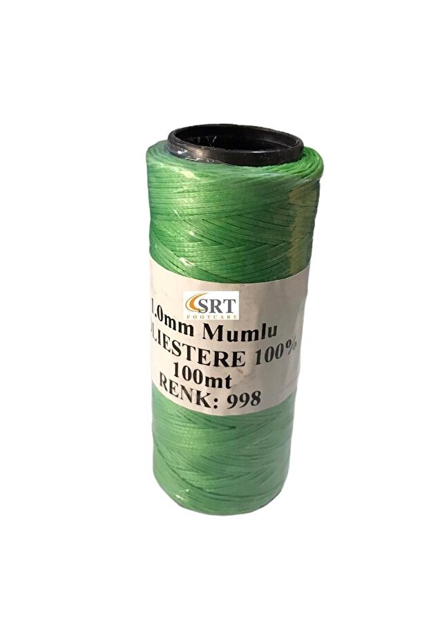 Waxed Thread for Leather Hand Sewing 1 mm Dark Green 998 100Mt (Leathercraft, Leather Hobby)