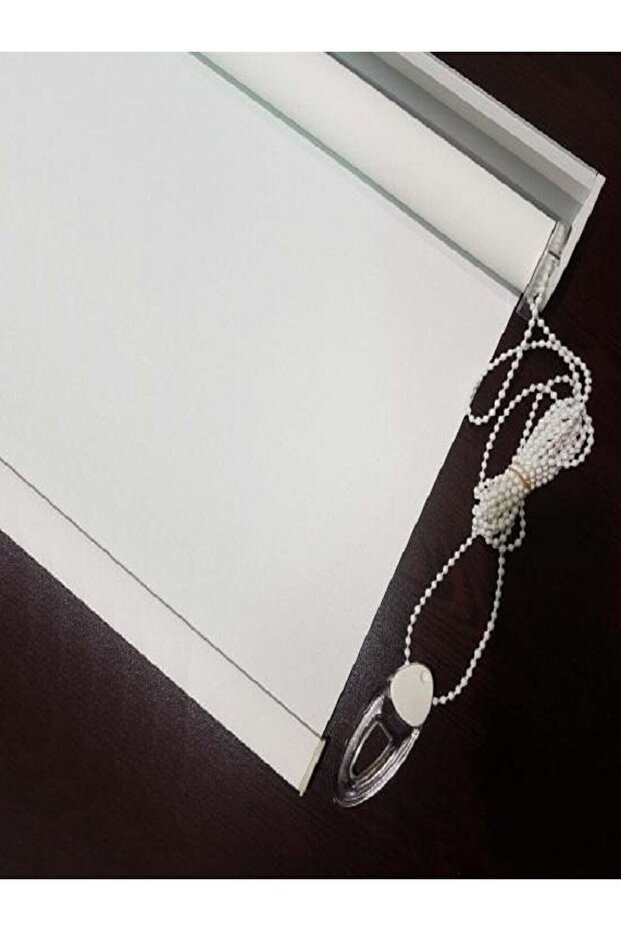 Mat Polyester Beyaz Stor Perde - 2