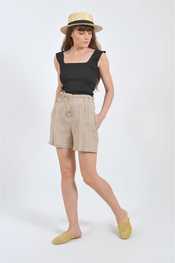 Hasır Şapka Gondol Unisex S16-10 - 3