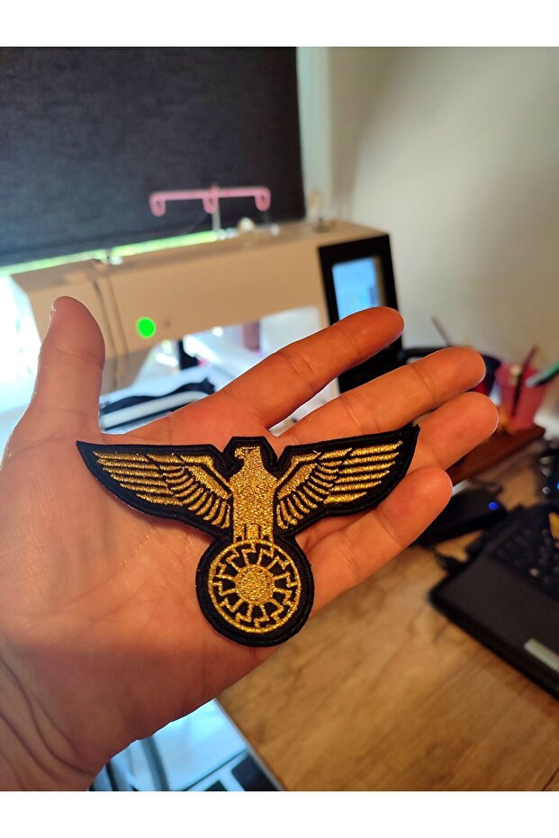 SS Breast Eagle Patch sim işleme - 1