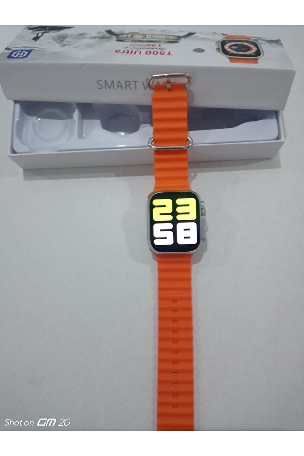 Akılı Saat T 800 Apple Watch Ultura 1. Sınıf A Kalite Çift Kordon - 3