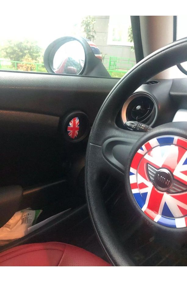 Mini Cooper Kapı Iç Kolu 3d Kaplama Union Jk R55 F55 R56 F56 R57 R58 R59 R60 R61 F54 Dekor - 5