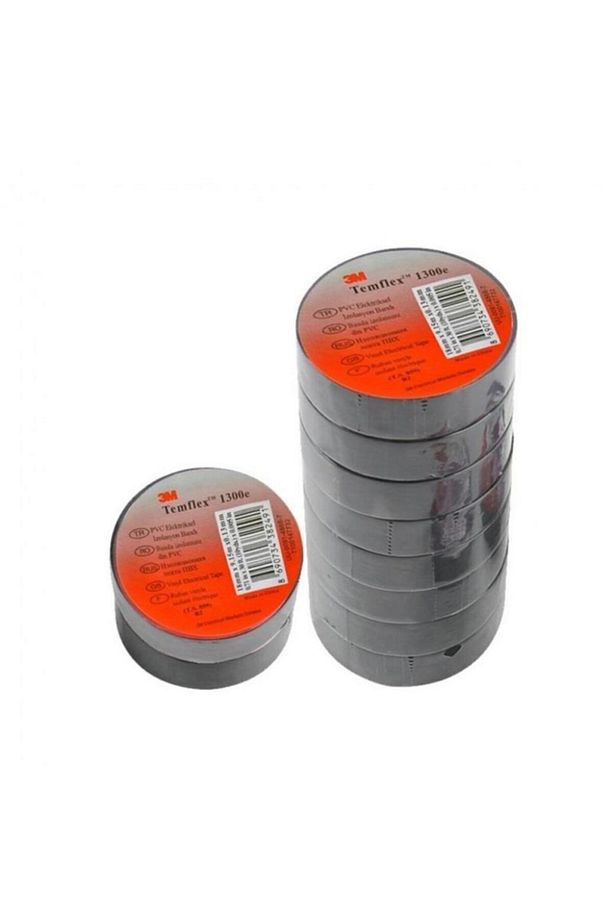 Temflex Izole Elektrik Bandı 500 Adet 18 Mm 9,13 Metre Siyah - 1