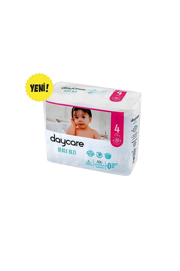 Maxi 4 numara 7-14 kg bebek bezi 4x30 120 Adet - 2