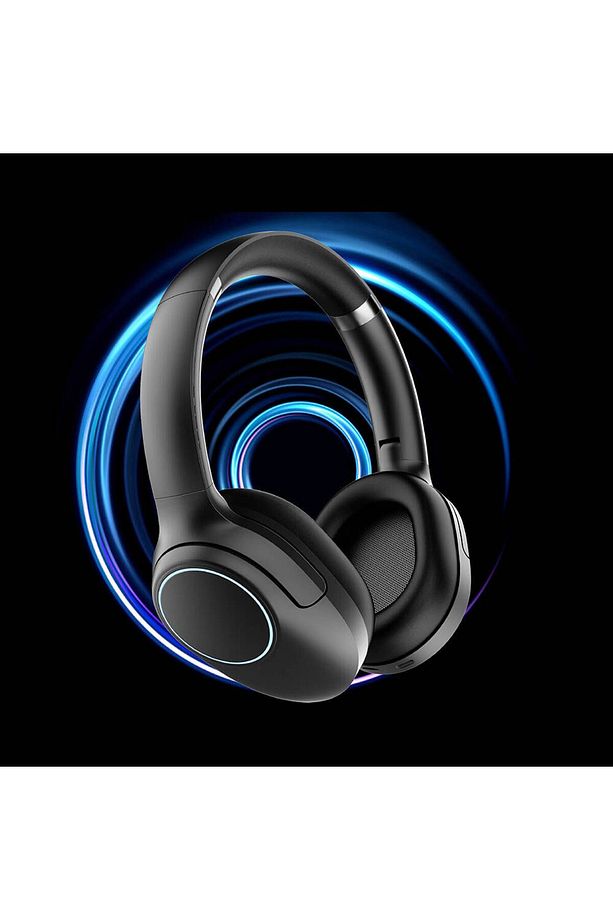 Kulak Üstü Bluetooth Kulaklık Lapas LP-HD003 RGB LED Işıklı Bluetooth v5.4 Siyah - 3
