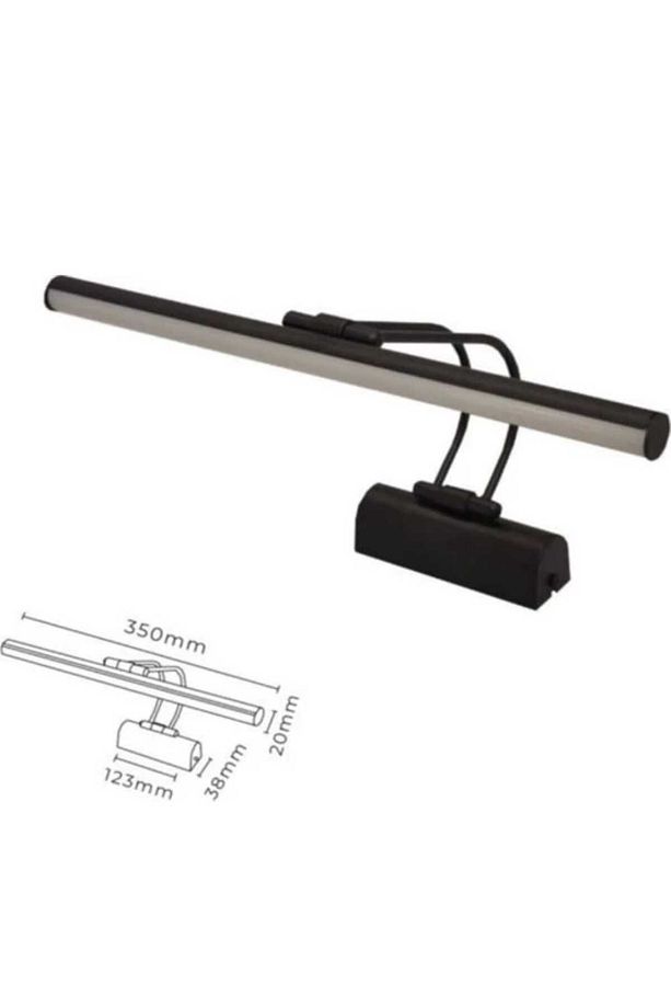 DEKORATİF AYNA ÜSTÜ LED APLİK TABLO ÜSTÜ BANYO TABLO AYNA AYDINLATMA MARTI KUĞU FLÜT LED APLİK - 3