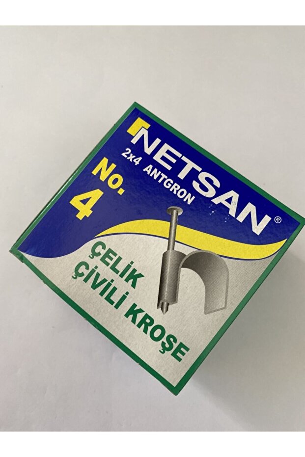 No:4 Çivili Kroşe (100 Adet) - 1