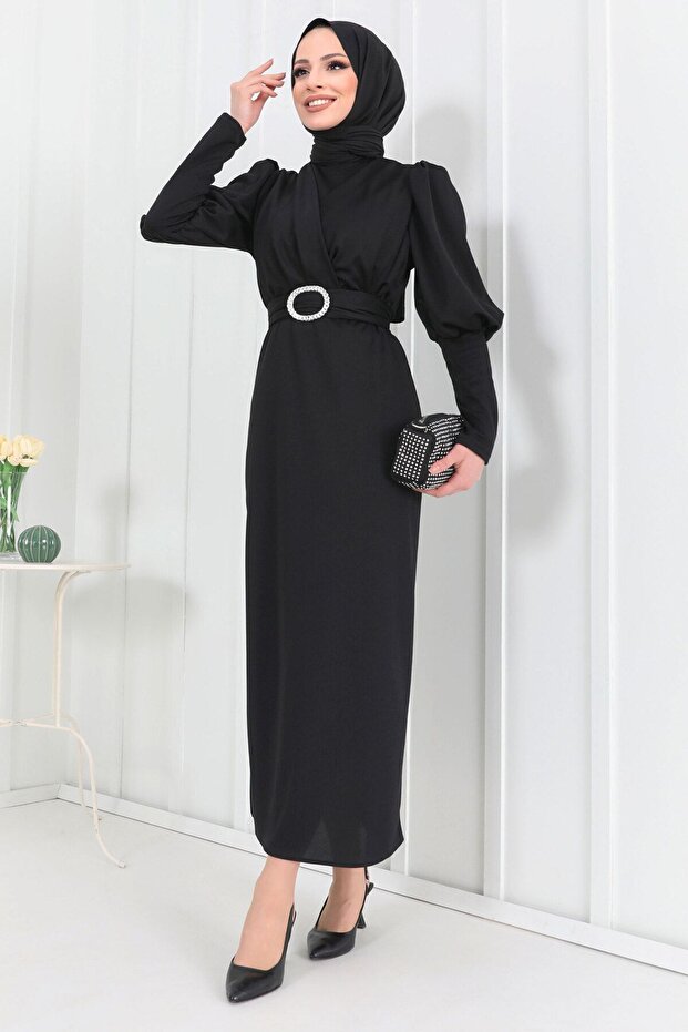 11615-Rochie NEGRA - 3