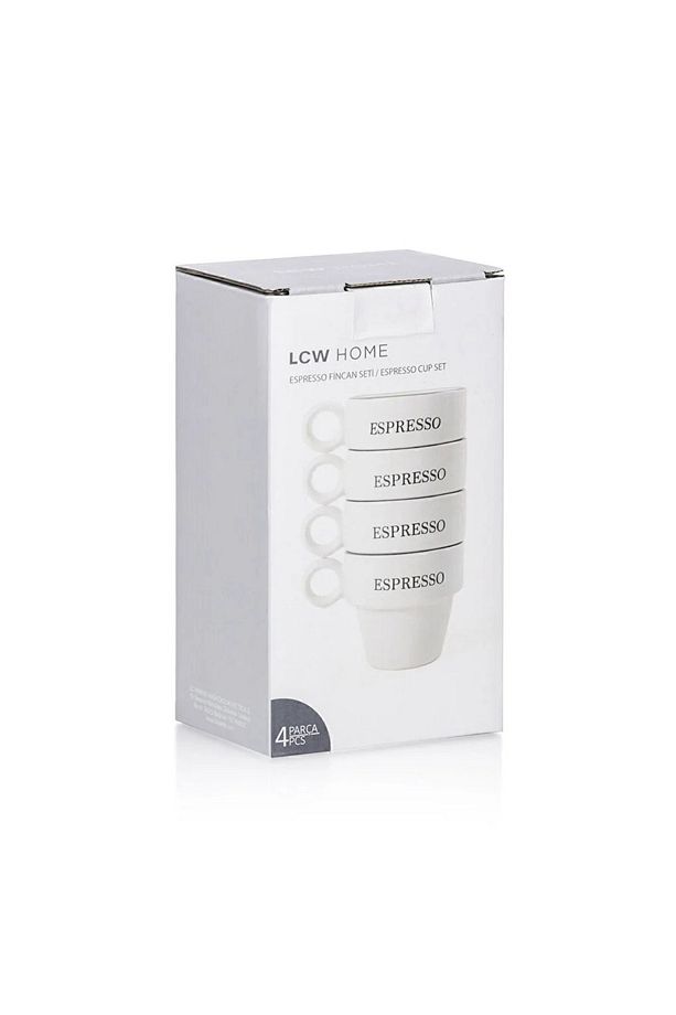 LCW HOME Seramik Espresso Bardağı 4'lü 95 Ml - 4