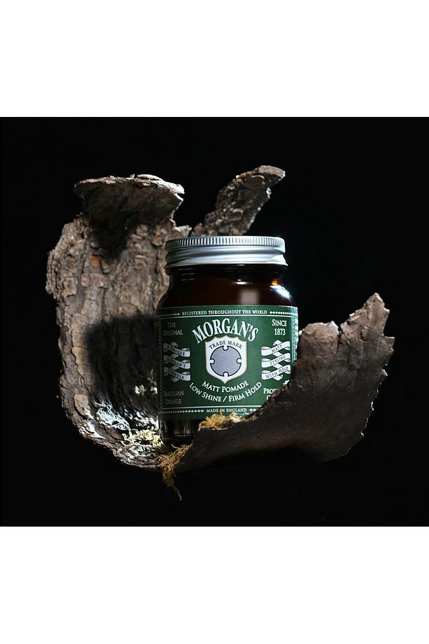 Morgan's Low Shine Matt Pomade - Sert Tutuş, Mat Pomad 15 ml (GREEN LABEL) - (DENEME CEP BOY) - 3