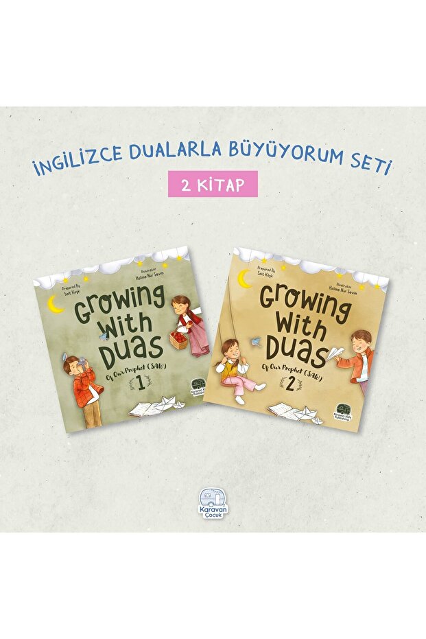 İngilizce Dualarla Büyüyorum Seti (2 Kitap)