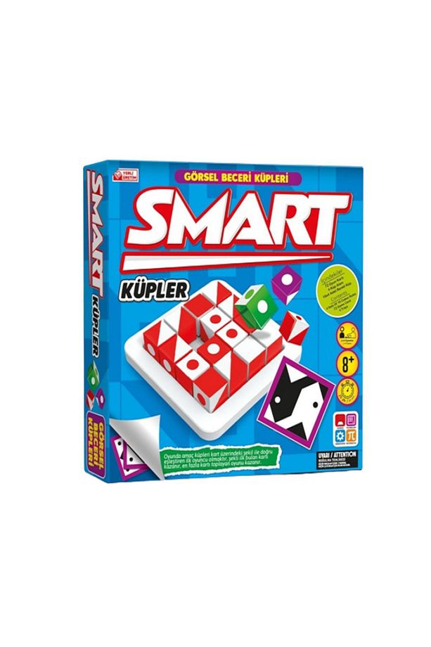 Smart Küpler, Q-Bitz, Görsel Beceri Küpleri, Qbıtz Zeka Akıl Aile Kutu Oyunu - 1