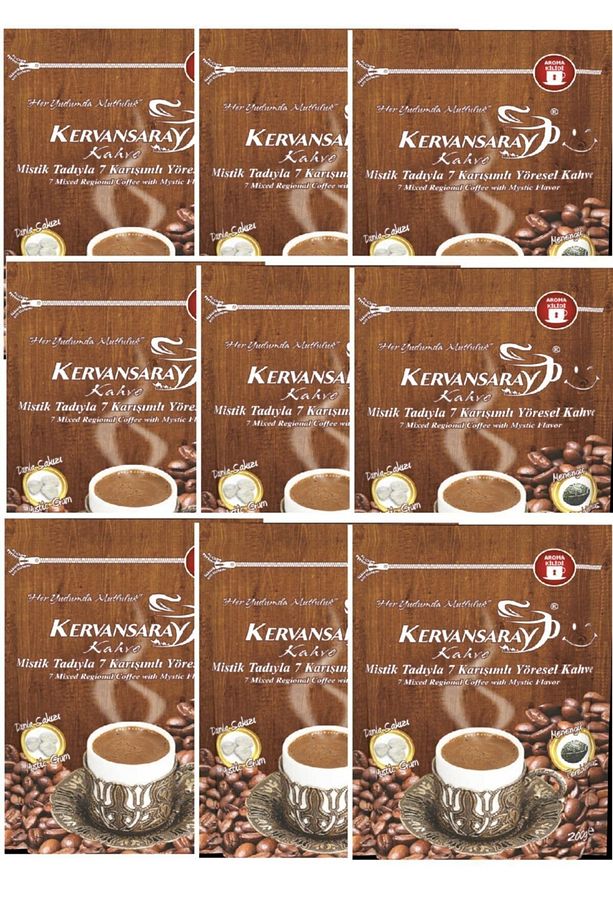 Kervansaray 7 Karışımlı Damla Sakızlı 200 G X 9 Adet - 1