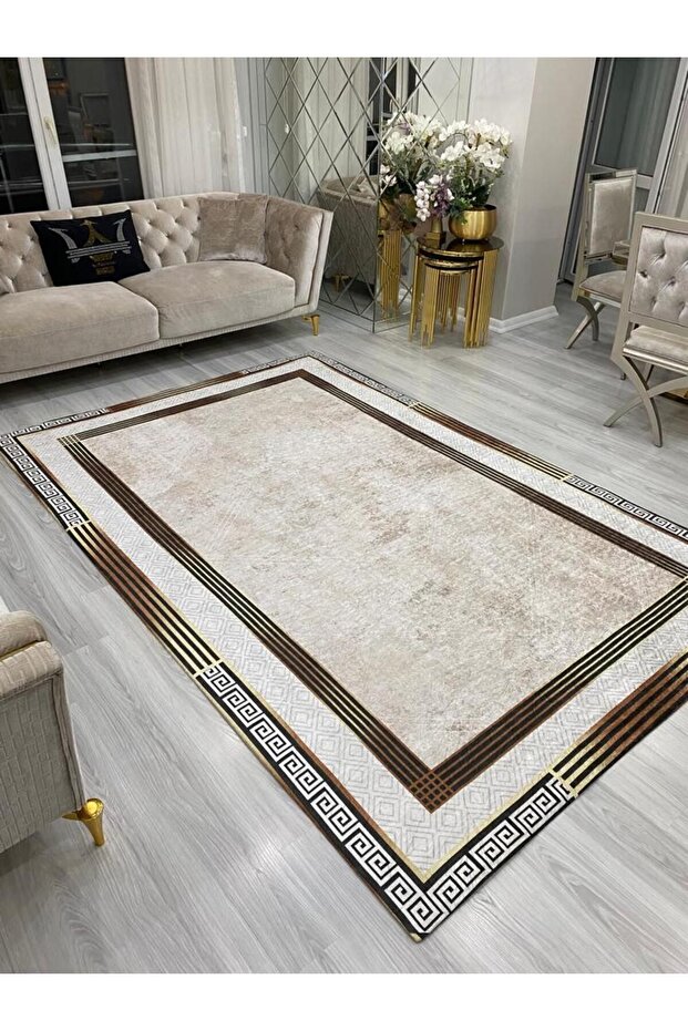 Large Size Carpet Cover 12m² Size 300X400Cm Twelve Square Meters Washable Carpet Cover Striped Cover