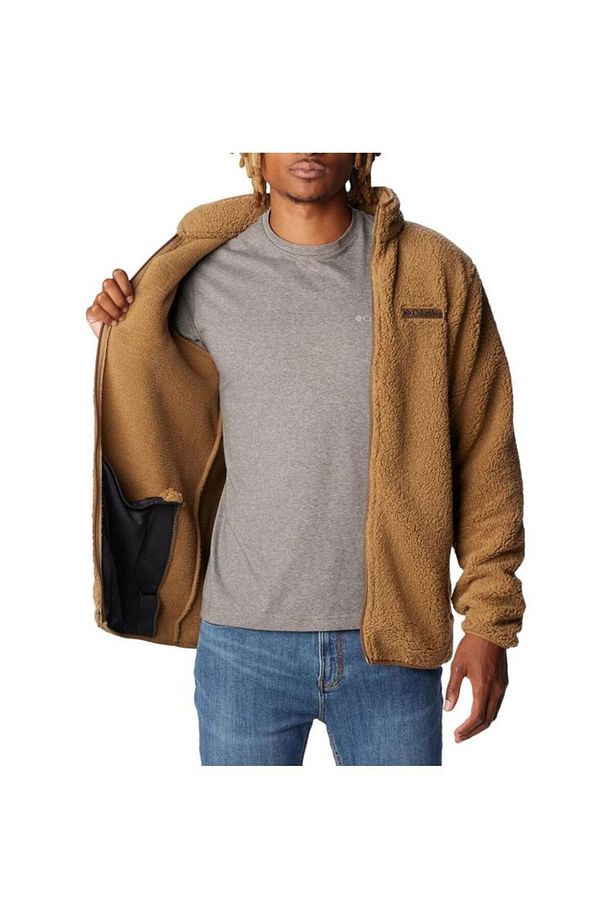 Erkek Camel Rugged Ridge III Sherpa Full Zip Polar - 6