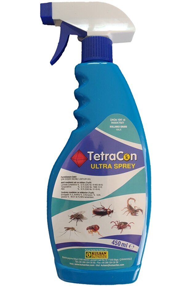 Tetracon Ultra Sprey Kulsan 450 ml Kullanıma Hazır - 1