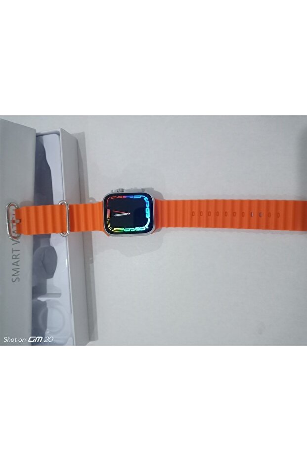 Akılı Saat T 800 Apple Watch Ultura 1. Sınıf A Kalite Çift Kordon - 4