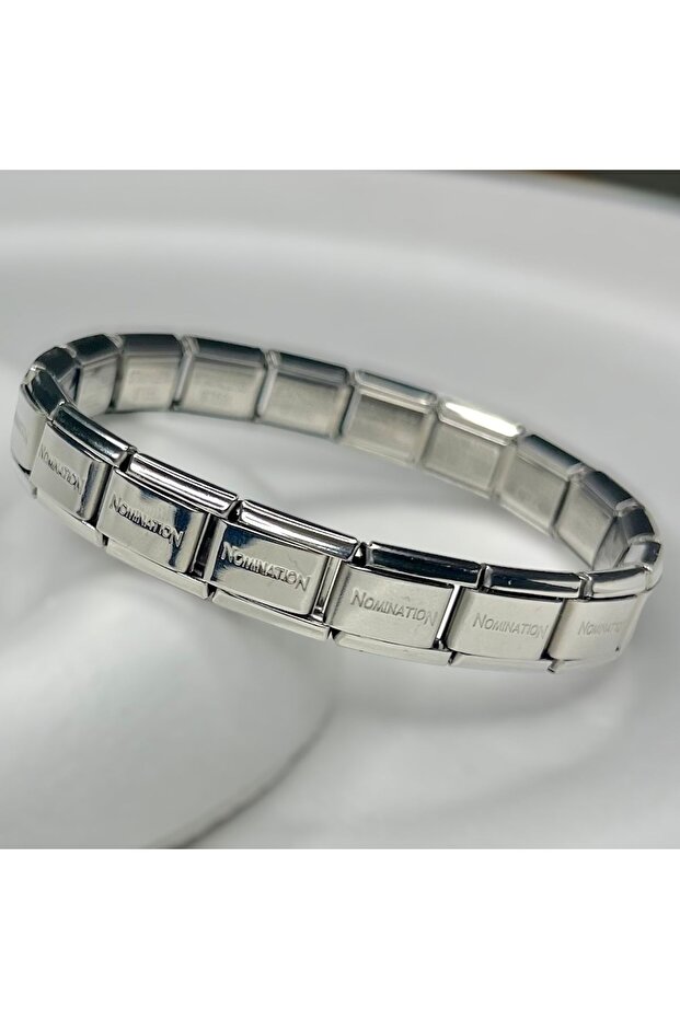 Italian Charm Steel Bracelet (Flexible)