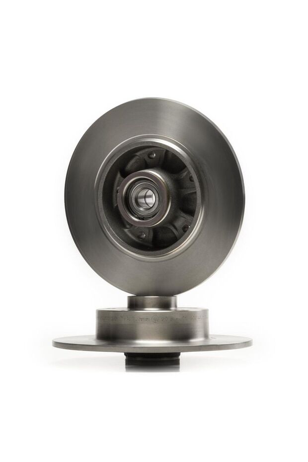 KF155103U-ARKA FREN DİSK ADET RENAULT MEGANE III 1.4T 1.5 DCI 1.6 RULMANLI  432001539R - 1