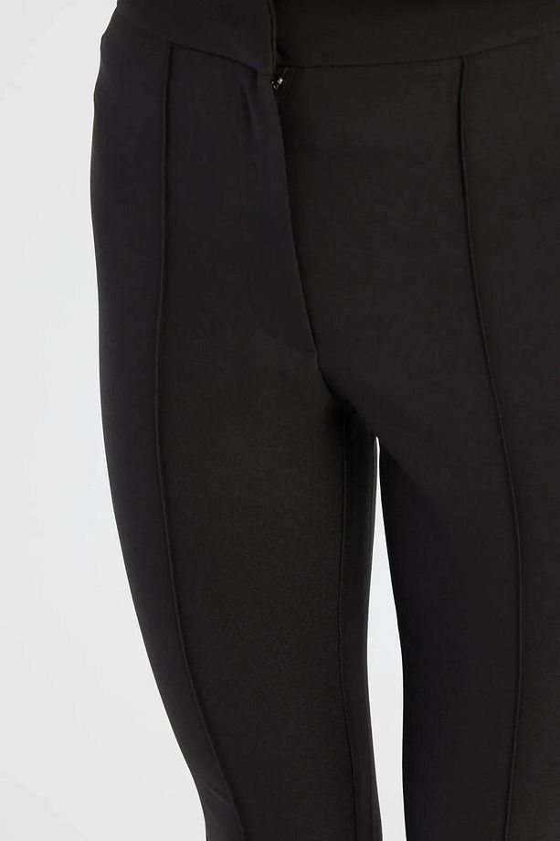 Ön Dikişli Yüksek Bel Oversize Pantolon - 5