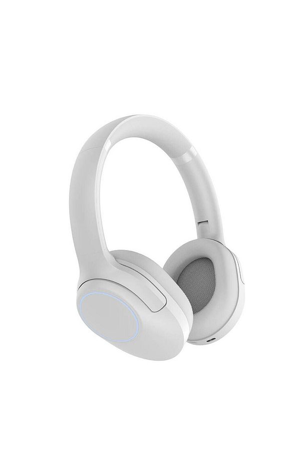 Kulak Üstü Bluetooth Uyumlu Kulaklık Lapas LP-HD003 RGB LED Işıklı Bluetooth v5.4 Gri - 1