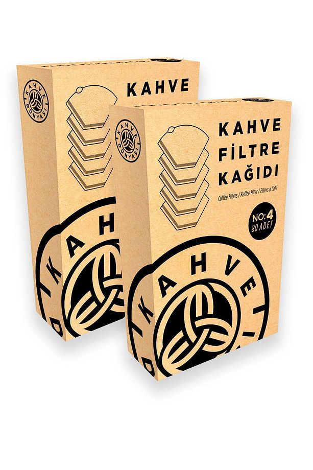 2'li Filtre Kahve Kağıdı (80x2) - 1