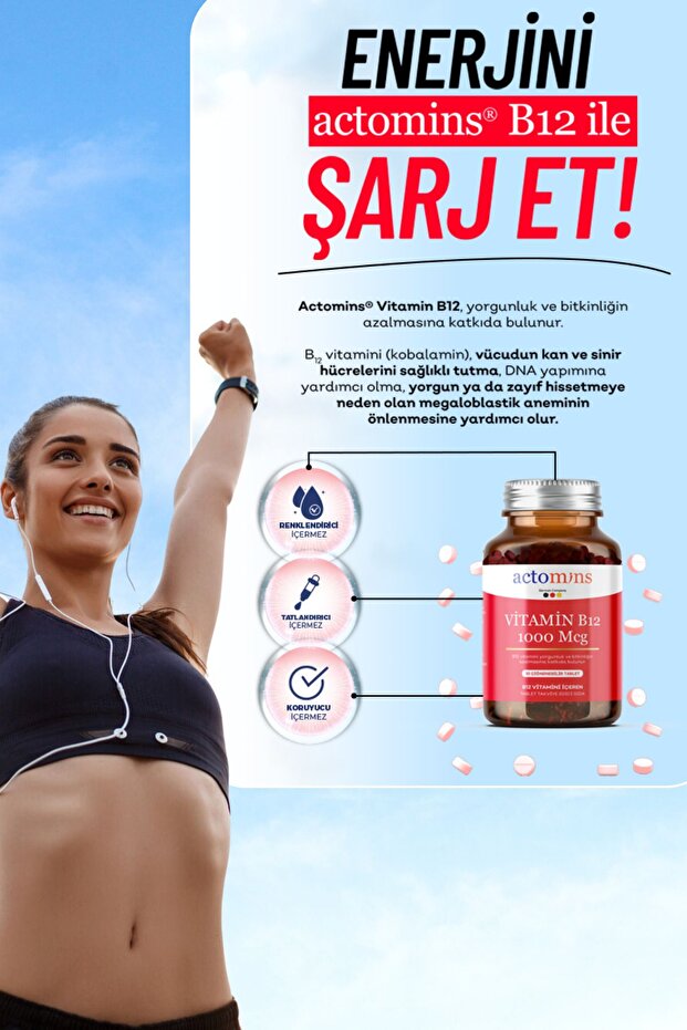Actomins® Vitamin B12 - 5