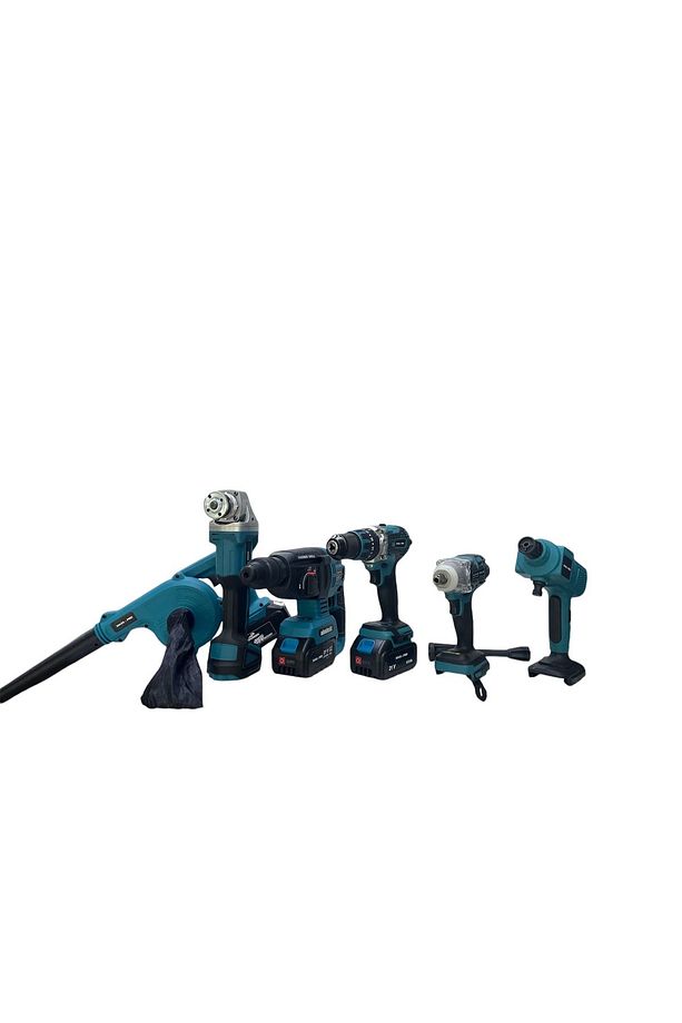MAXPRO YIKAMALI 6 LI SET (YIKAMA-ÜFLEME-SPİRAL-MATKAP-HİLTİ-SPİRAL) - 1