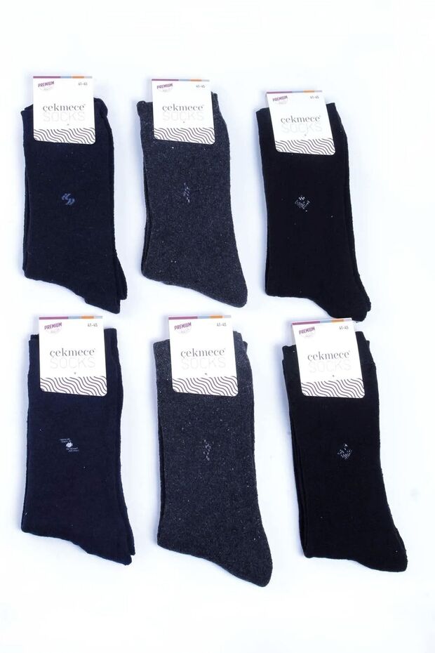 6 Çift Erkek Çorap - 1