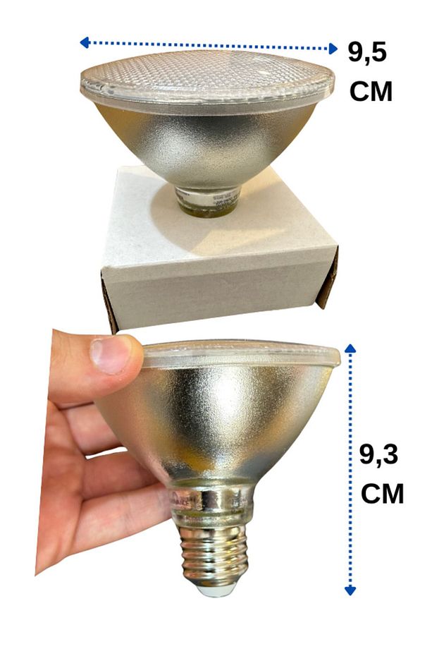 Ledvance 10W (75W) 2700K (Sarı Işık) Par30 E27 Duylu Dim Edilebilir Led Spot (2 Adet) - 3