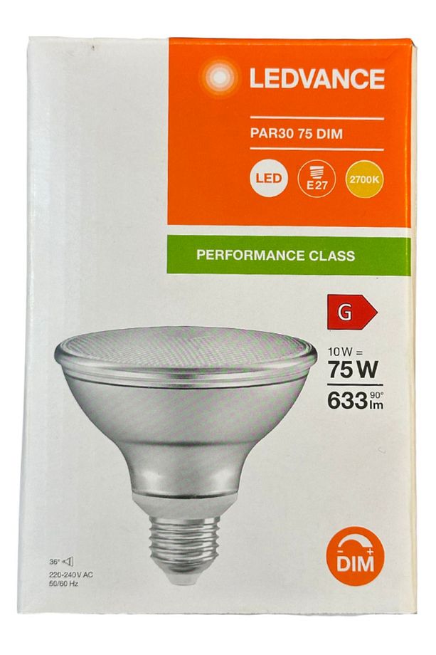 Ledvance 10W (75W) 2700K (Sarı Işık) Par30 E27 Duylu Dim Edilebilir Led Spot (4 Adet) - 2