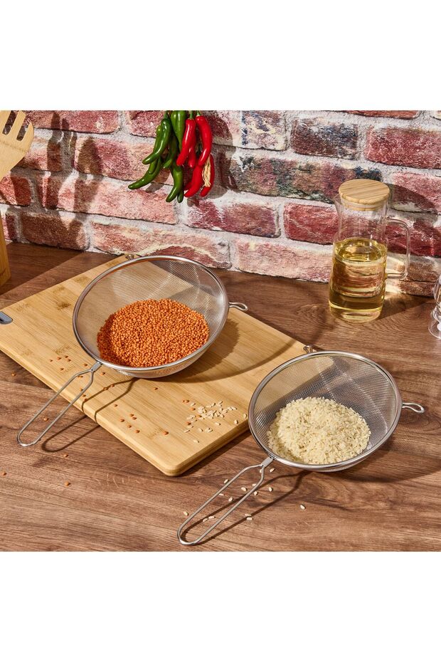 Çelik Süzgeç - 18 cm - 1