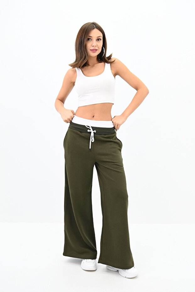 Women's Spanish High Waist Sweatpants 6236-24