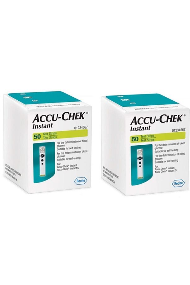 Accu-Chek Instant Ölçüm Çubuğu 50 Adet 2 Adet - 1