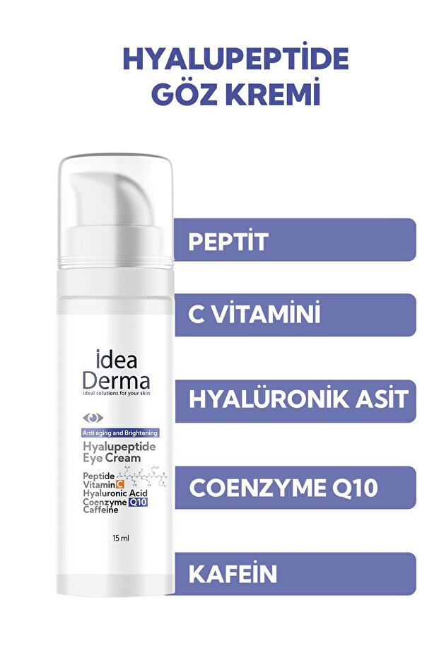 İdea Derma Hyalupeptide Göz Kremi 15 ml - 3
