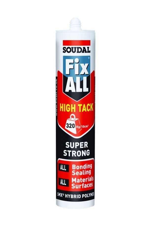 Soudal Fix All High Tack Korniş Yapıştırıcı Montaj Yapıştırıcısı 290 Ml Beyaz - 1