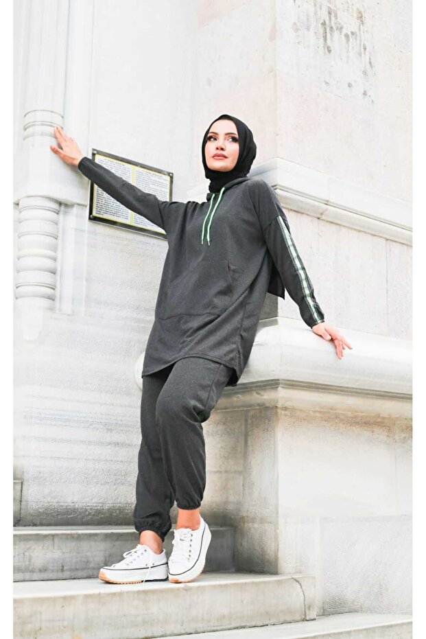 Hooded Oversize Tracksuit Set