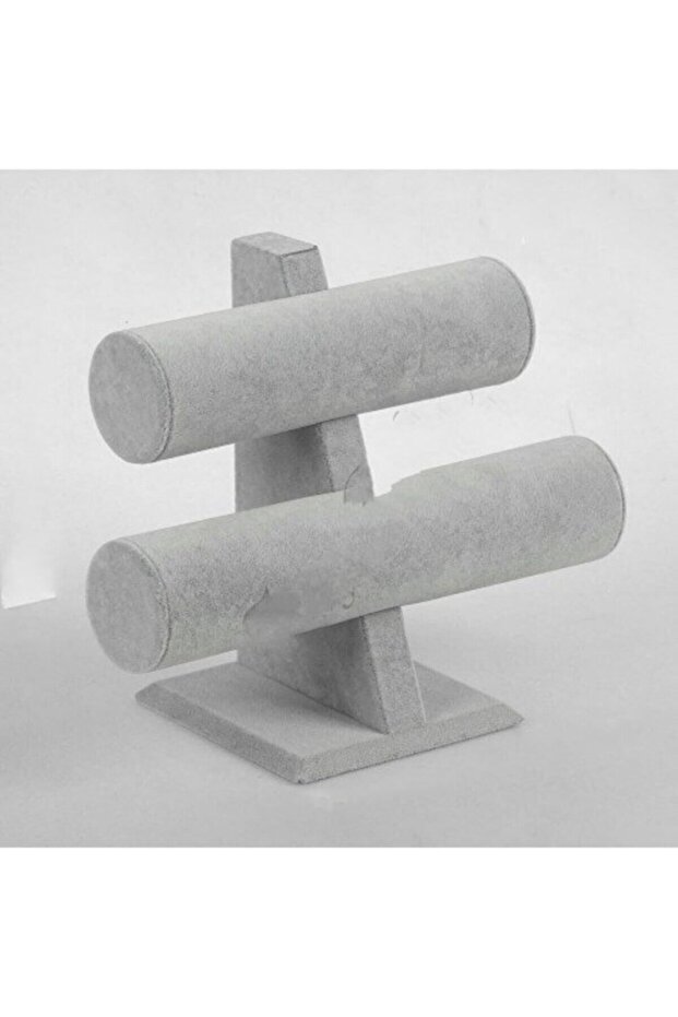 Double Bracelet and Watch Stand Gray