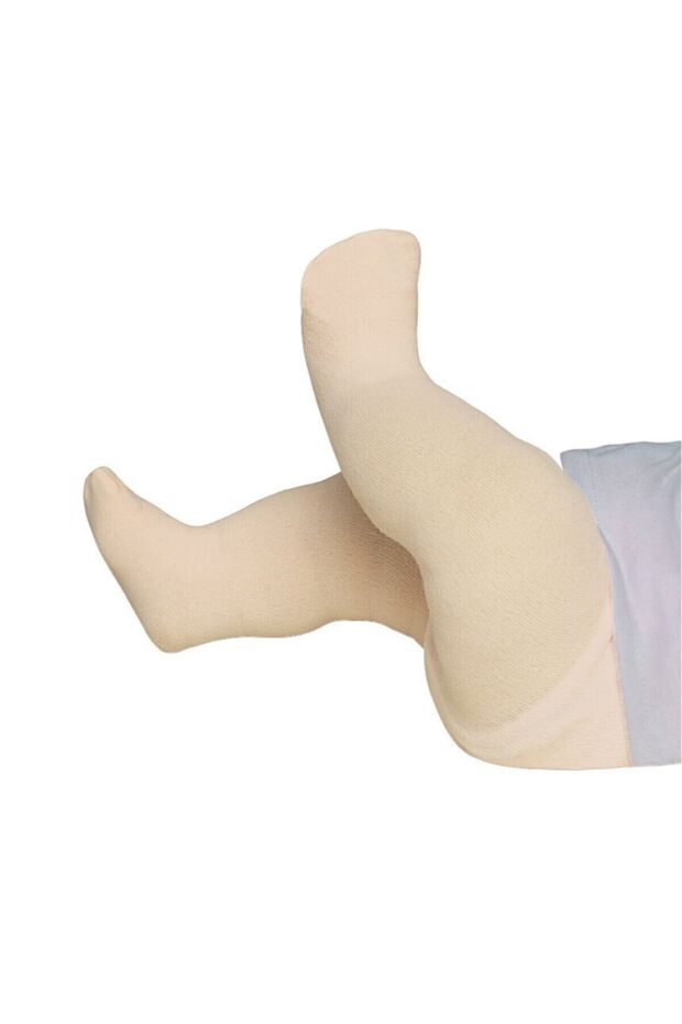 جوارب طويلة سادة من Baby Ecru Micro 50
