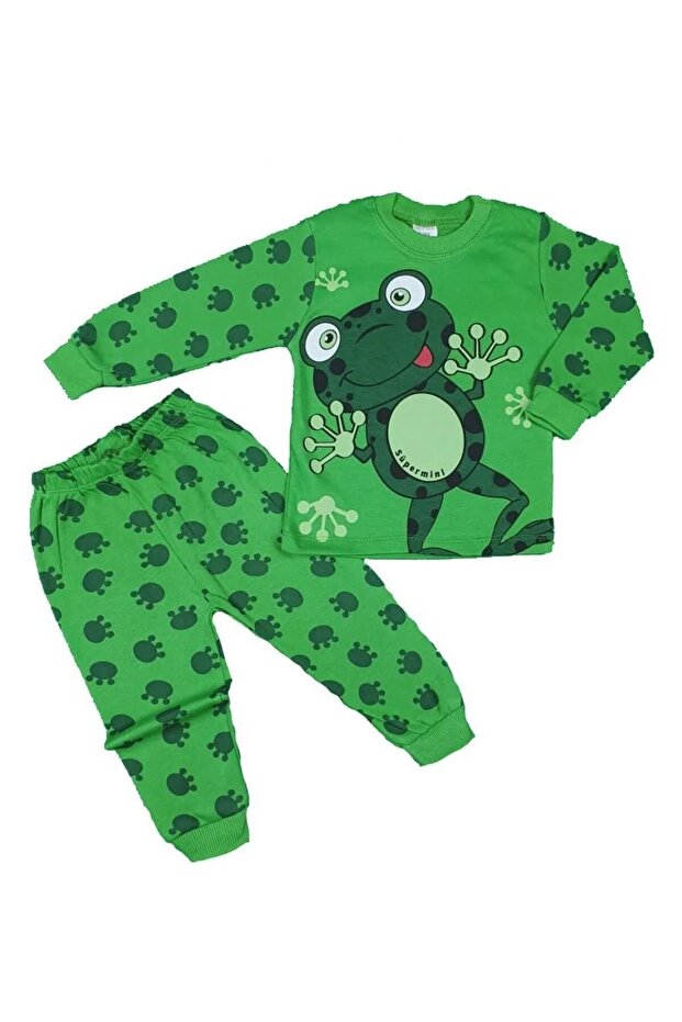 Σετ πιτζάμες Baby Boy Frog - 1