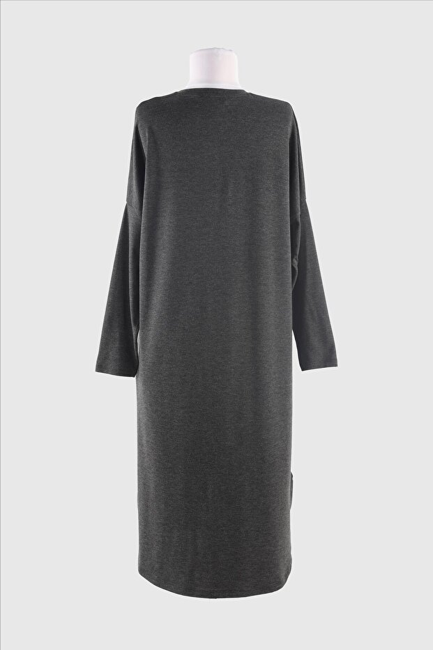 2224_basic Tunică hijab cu mânecă lungă - 2