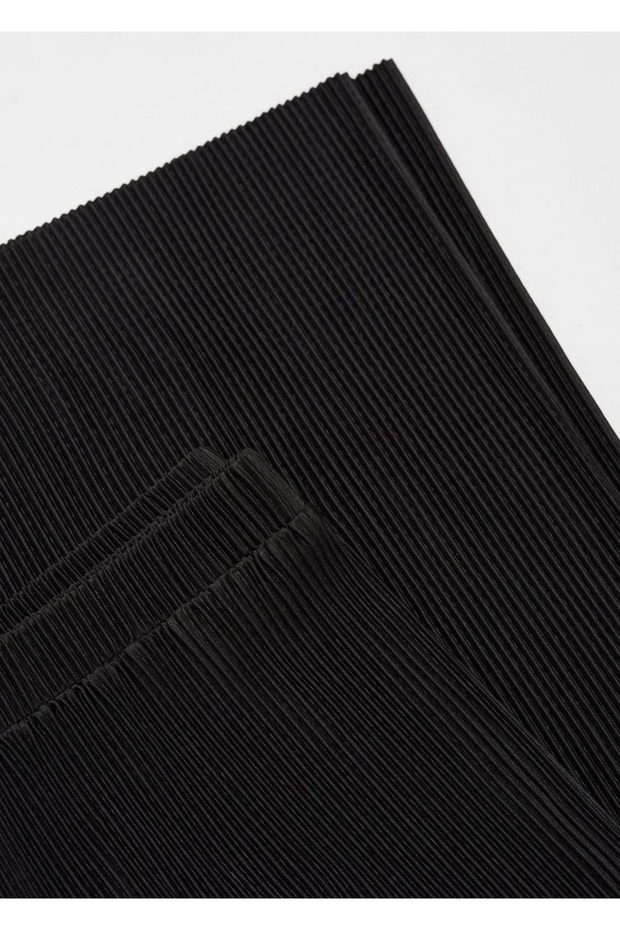 Pleated Palazo Pants - 5