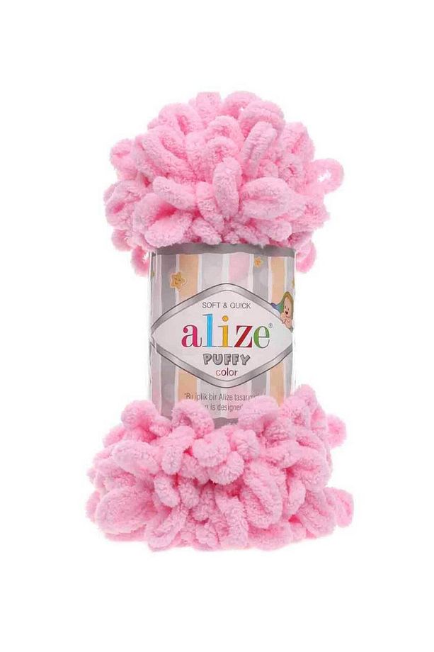 Puffy El Örgü Ipi Pembe 185 - 1