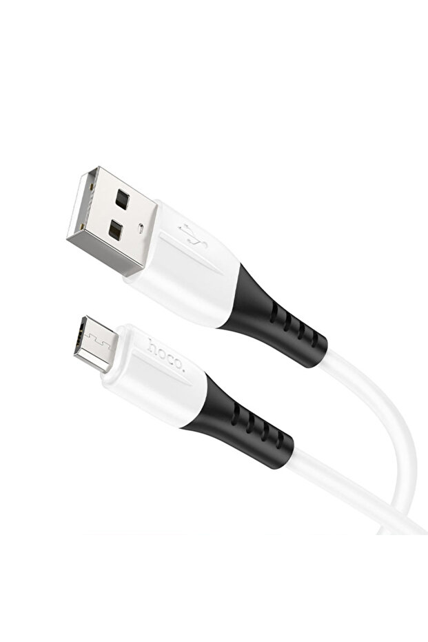 X82 Micro Usb To Usb 2.4a Silikon Data Ve Şarj Kablosu - 7