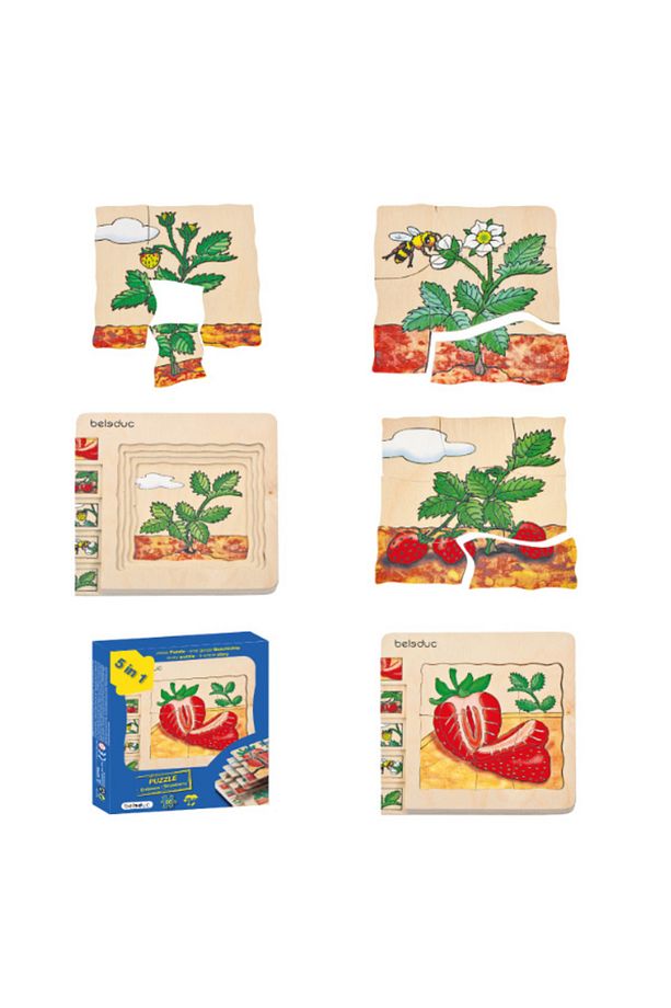 Oluşum Puzzle - Çilek - 1