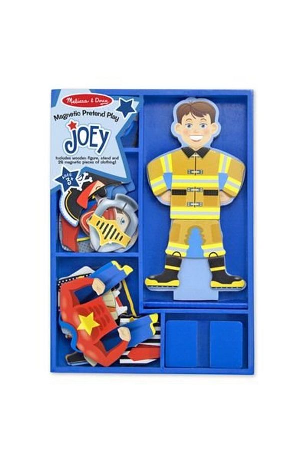 Melissa And Doug Ahşap Mıknatıslı Giydirme - Joey - 1