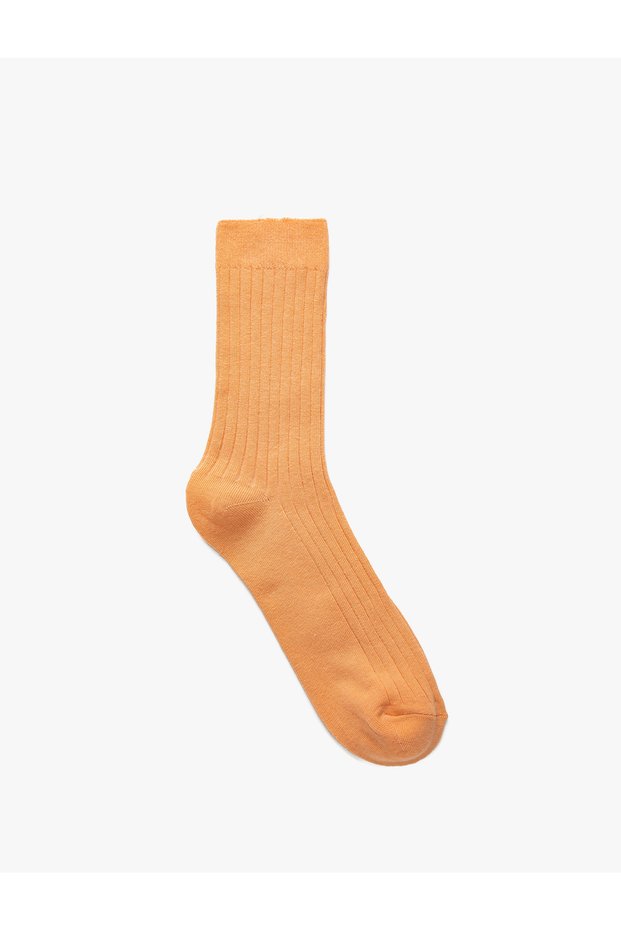 Textured Basic Socket Socks