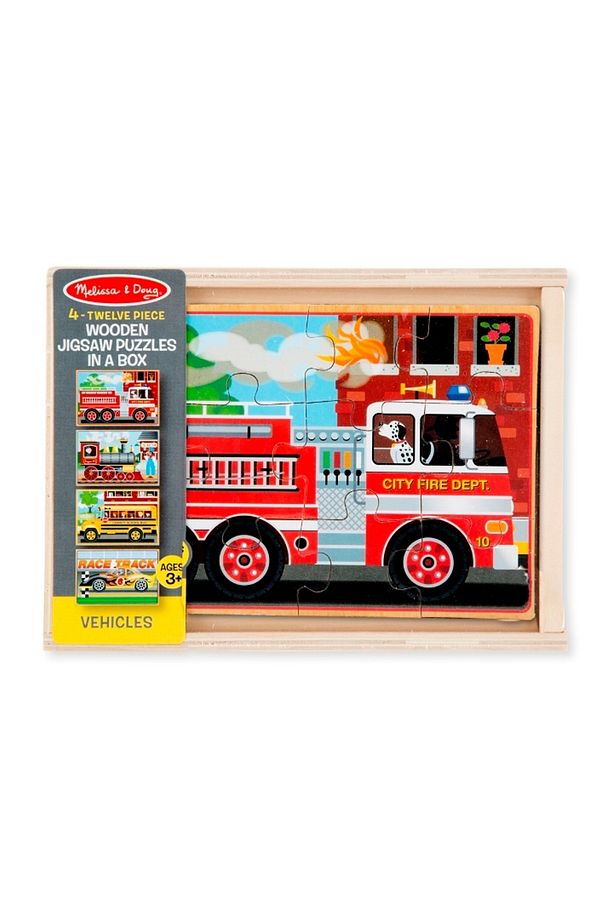 Melissa And Doug Ahşap 12x4 Yapboz Seti - Araçlar - 2
