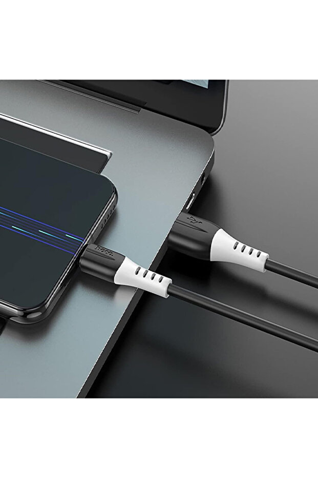 X82 Micro Usb To Usb 2.4a Silikon Data Ve Şarj Kablosu - 2